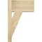 Ekena Millwork Traditional Block Rough Sawn Outlooker, Douglas Fir, 8"W x 14"D x 22"H OUT08X14X22TRA05RDF - alternate 2